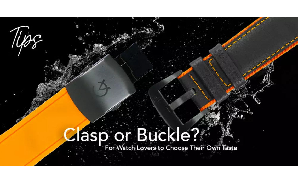 Clasp or Buckle: Tips on which one to choose for Watch Lovers