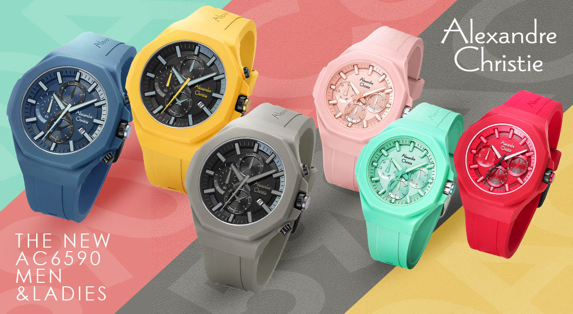 The New Summer 2022 Alexandre Christie Vibrant Sporty Collection