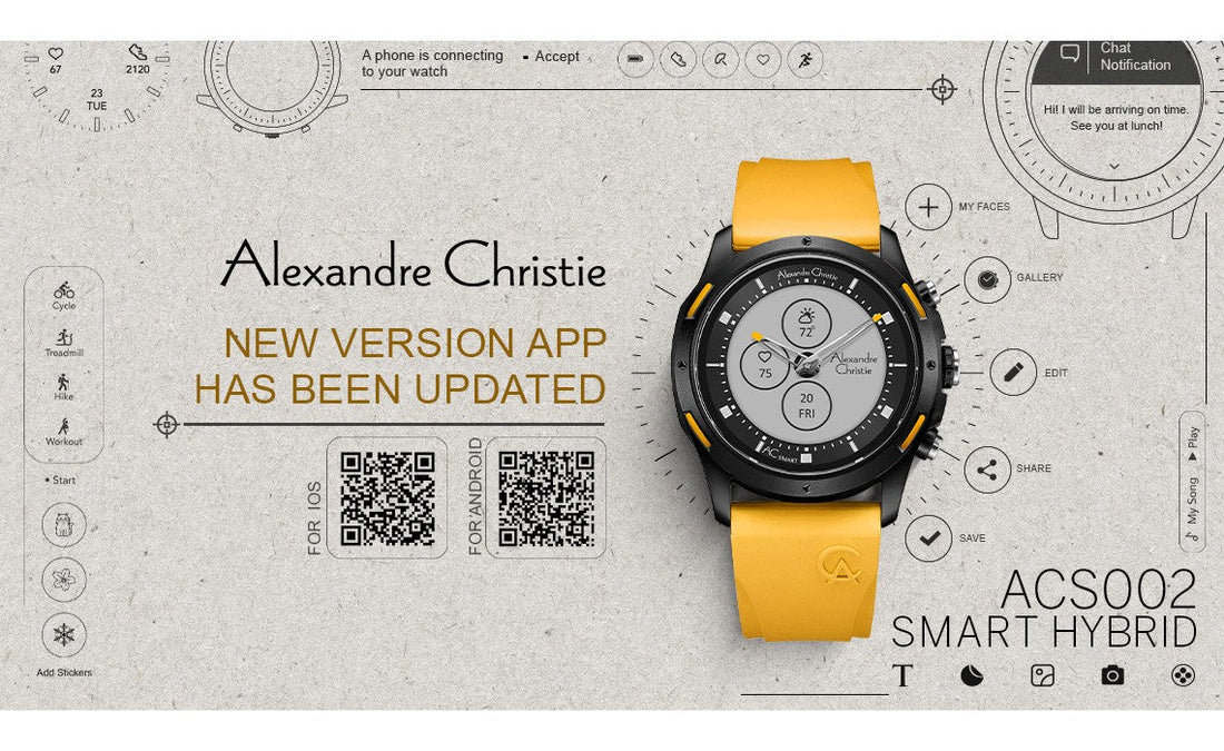 AC Smart Watch : New Version App has been updated