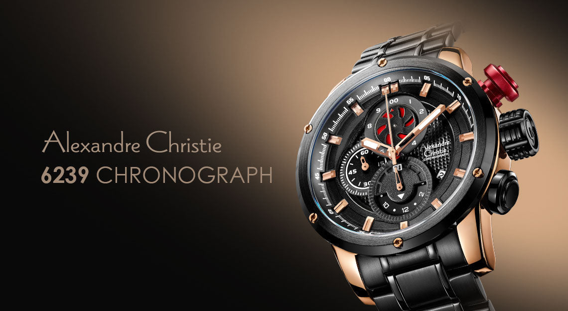 ガッチマン Alexandre Christie 6239 CHRONOGRAPH COLLECTION – alexandrechristie.com