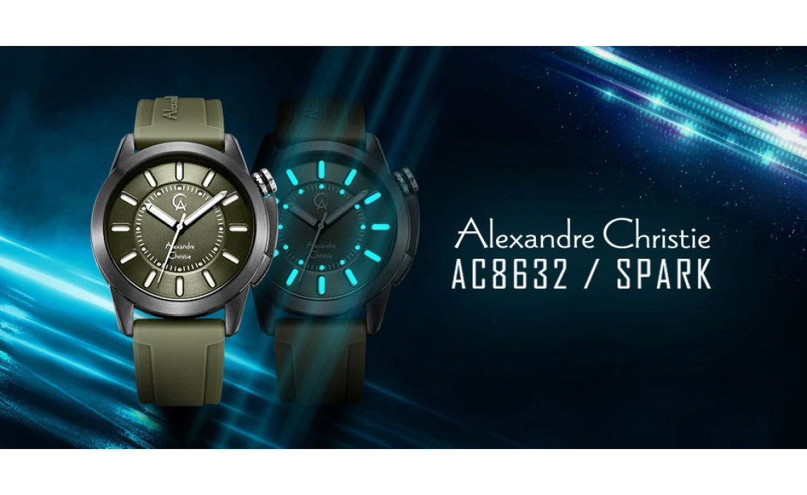 The New Alexandre Christie Spark Collection with Luminous Core Movement