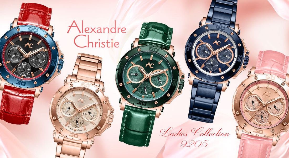 The New Alexandre Christie 9205 Ladies Collection
