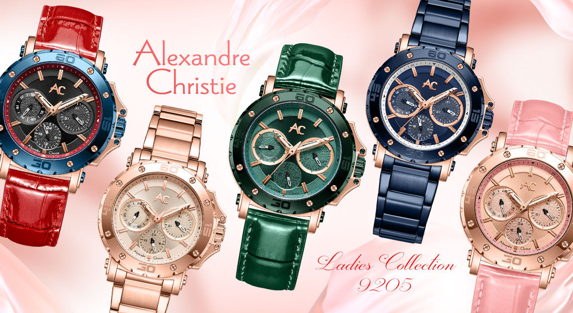 The New Alexandre Christie 9205 Ladies Collection