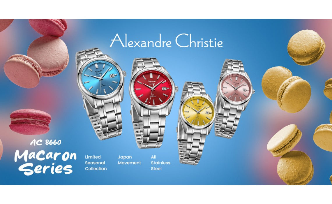 Alexandre Christie 8660 Macaron Series - Limited Seasonal Collection