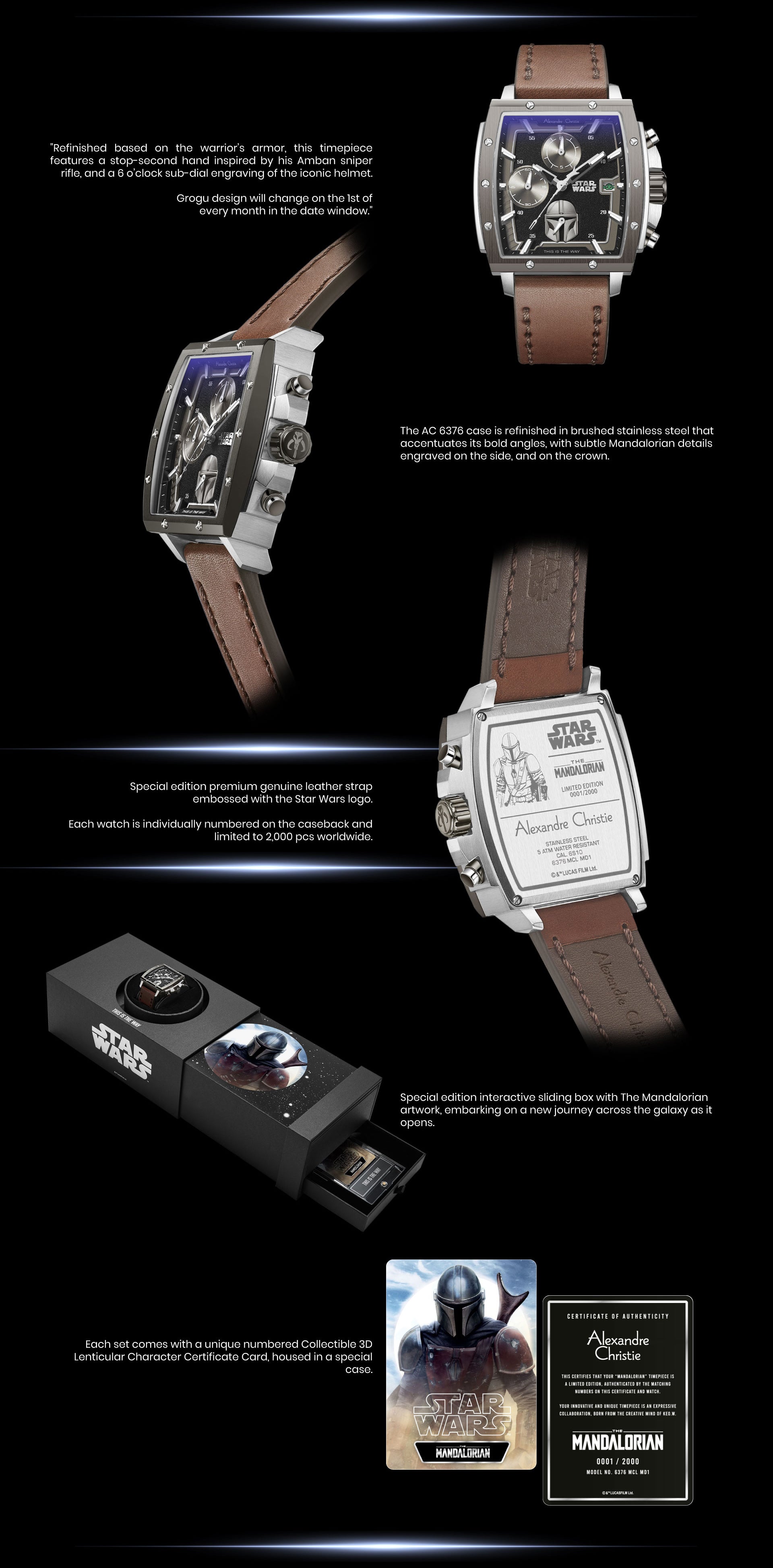 Star Wars - The Mandalorian Limited Edition – alexandrechristie.com