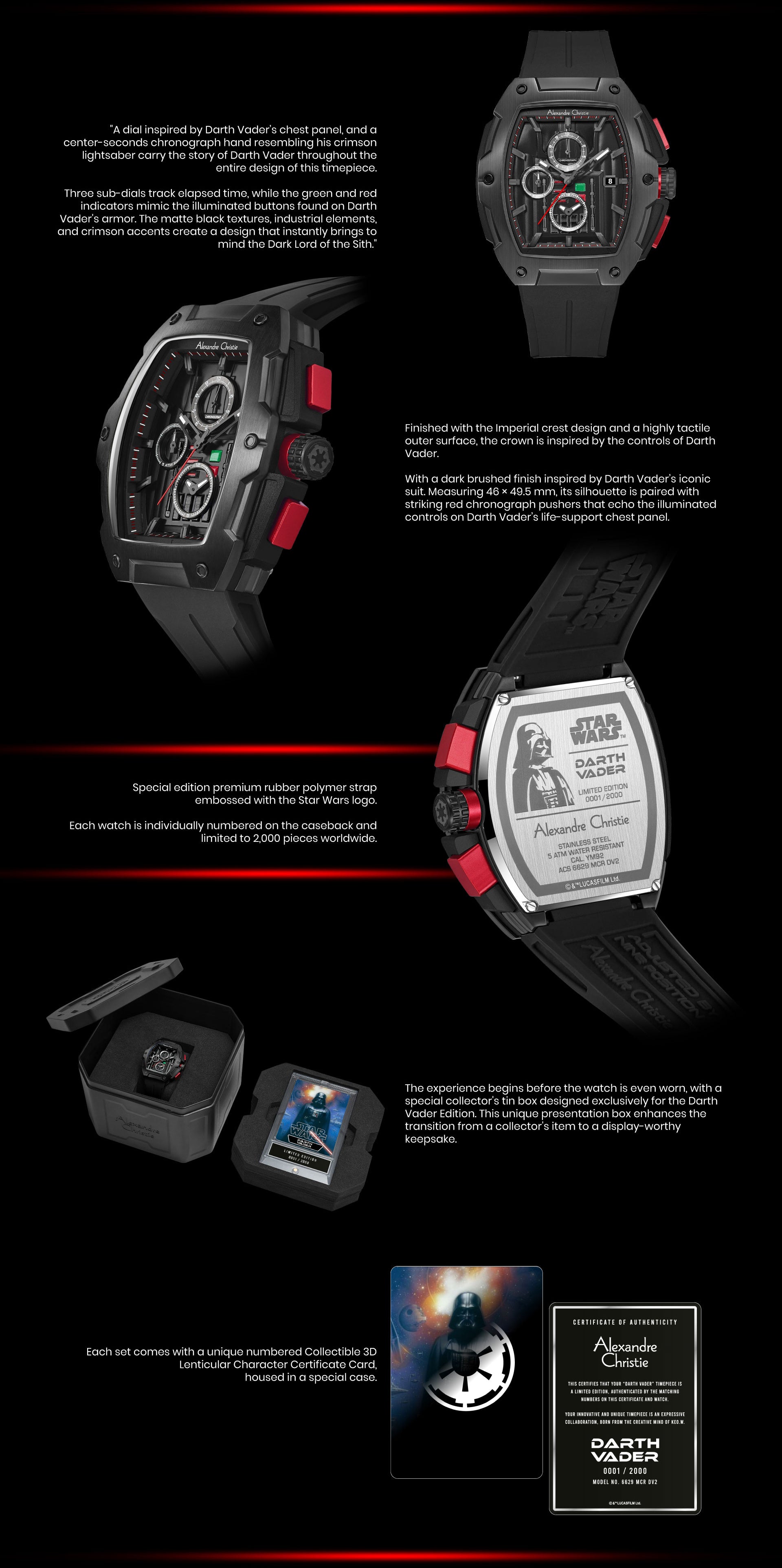 Star Wars - Darth Vader Limited Edition – alexandrechristie.com