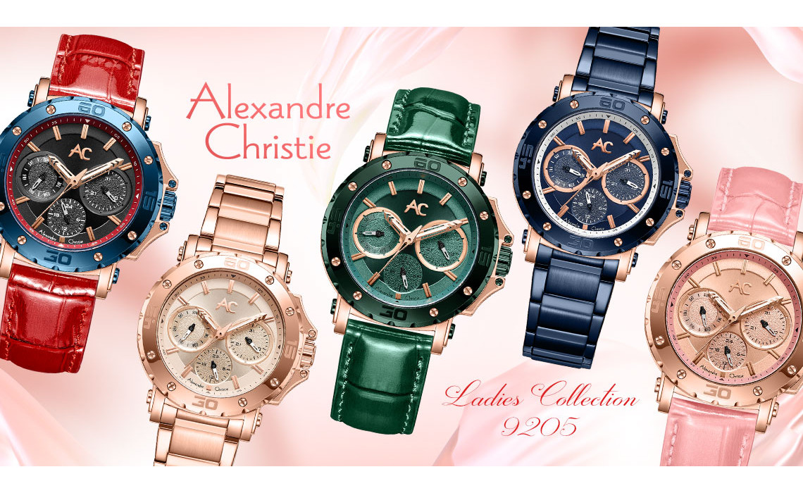 The New Alexandre Christie 9205 Ladies Collection 