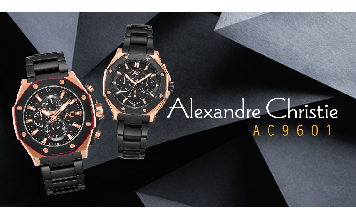 THE NEW CHRONOGRAPH PAIR COLLECTION Alexandre Christie 9601